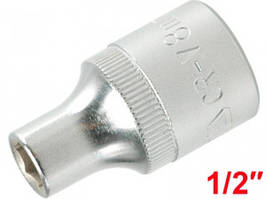 Головка торцева 6-гранна 1/2" М8 коротка YATO