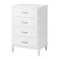 Комод с 4 ящиками IKEA TYSSEDAL 67x102 см белый 103.913.24