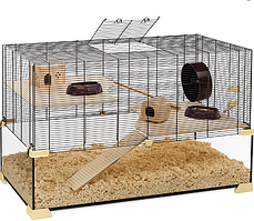 Скляна клітка для хом'яків KARAT 100.ferplast