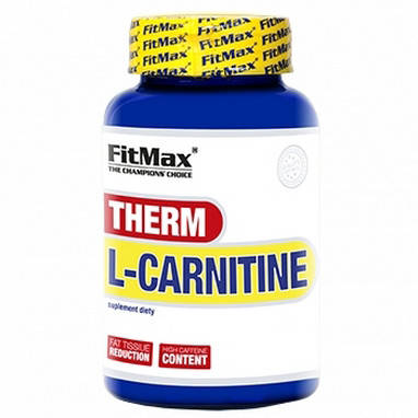 Жироспалювач Therm L-Carnitine FitMax 60 caps., фото 1