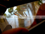 Повнорозмірне захисне скло для LG K10 K410 K430 загартоване 2.5D білі рамки, фото 5