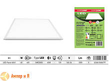 Світлодіодний світильник 60*60 (панель) біла рамка EUROLAMP LED 40W 4000K , фото 5