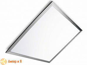 Світлодіодний світильник 60*60 (панель) срібна рамка EUROLAMP LED 40W 4000K, фото 2