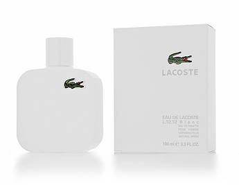 Туалетна вода для чоловіків Lacoste Eau De Lacoste L.12.12 Blanc (Лакост О Де Лакост Л.12.12 Бланк тестер 125)