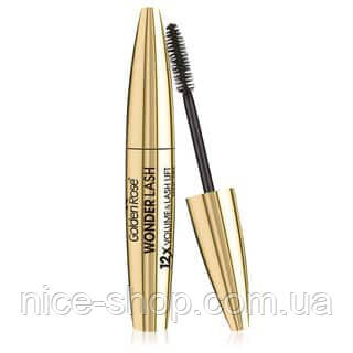 Туш для вій Golden Rose Wonder Lash 12x Volume & Lash Lift