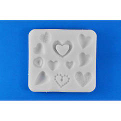 Силіконовий молд "Набір сердечок"