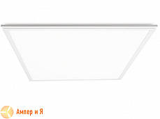 Світлодіодний світильник 60*60 (панель) біла рамка EUROLAMP LED 40 W 5500 K , фото 2