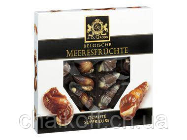 Шоколадні цукерки Belgische Meeresfrüchte,бельгійські мушлі (250г)