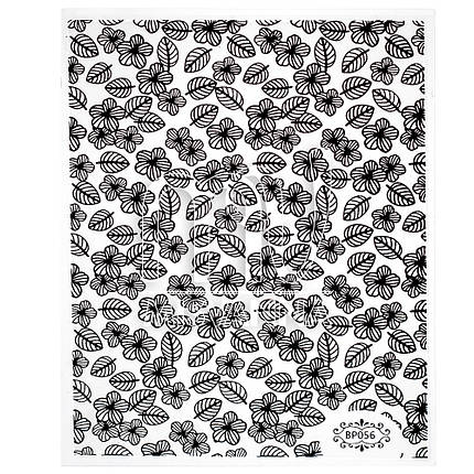 Наклейки 3д, BP056 чорні, фото 2