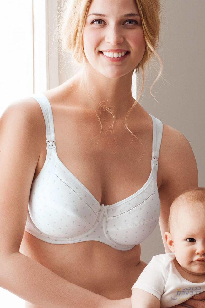 Бюстгальтер для годування Miss Cotton на кісточках ТМ Anita maternity Перлинно-білий 5056-671