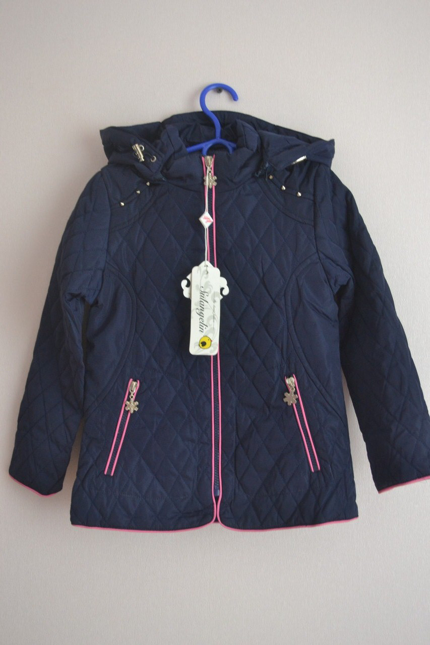 Дитяча демісезонна куртка для дівчинки. Розміри 110 - 134.