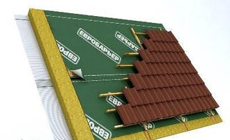 ЄВРОБАР'ЄР 115 – супердифузійна підпокрівельна гідроізоляційна мембрана