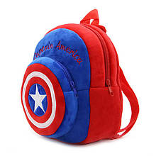 Дитячий рюкзак Капітан Америка (синій)