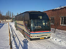 Изготовление и установка стекла на Mercedes Benz O 404 R 15 Ajats Atlas в Никополе (Украина) 21