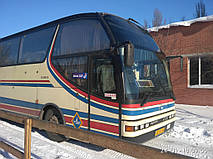 Изготовление и установка стекла на Mercedes Benz O 404 R 15 Ajats Atlas в Никополе (Украина) 23