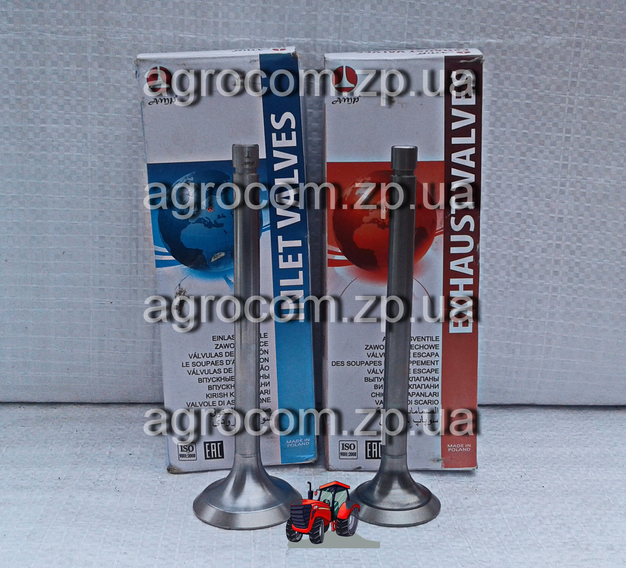 Комплект клапанов МТЗ-80, Д-240 впускной и выпускной - фото 1 - id-p647691070