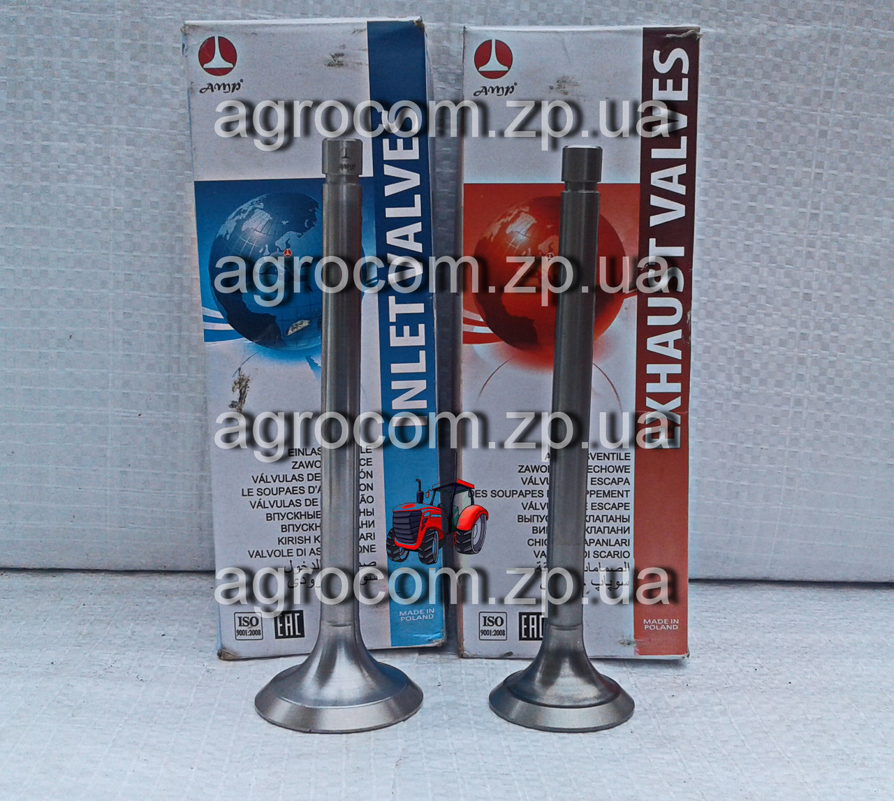 Комплект клапанов МТЗ-80, Д-240 впускной и выпускной - фото 3 - id-p647691070