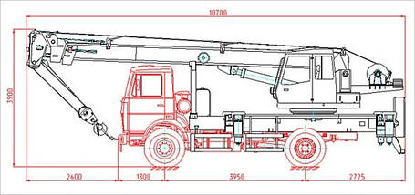 Автокран КС-45729А на шасі МАЗ-5337, фото 2