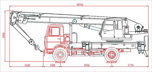 Автокран КС-45729А на шасси МАЗ-5337 от компании 