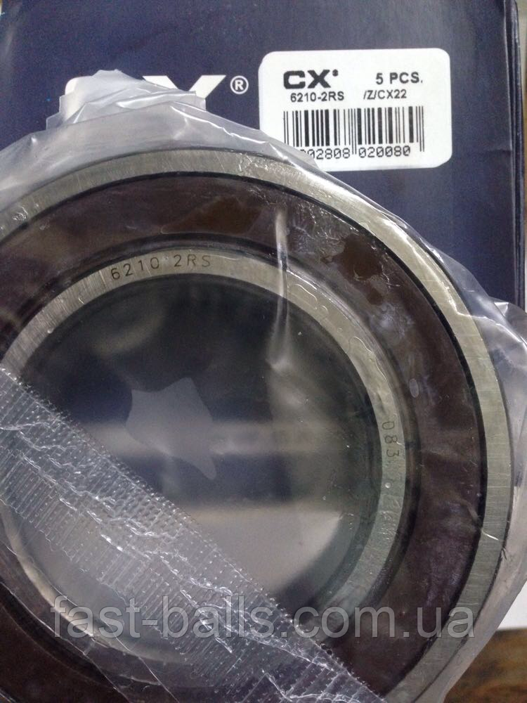 Подшипник CX 6210 2RS (50x90x20) однорядный - купить по лучшей цене в ...
