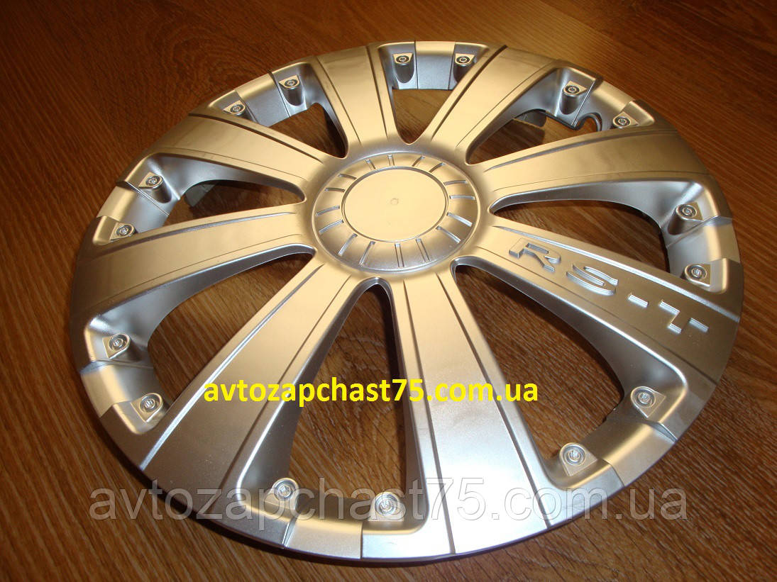 Ковпак колісний R13, RST, сірий, комплект 4 шт. (виробник Дорожня карта, Харків), фото 1