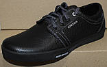 Чоловічі шкіряні туфлі чорні на шнурках, шкіряні туфлі чоловічі від виробника модель АМТК-4Ч, фото 7
