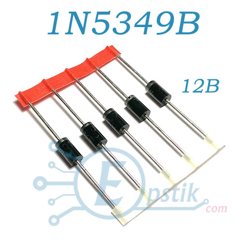 1N5349B стабілітрон 12В 5Вт DO201