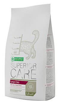 Nature's Protection Superior Care Lar ге Cat – спеціальний сухий корм, призначений для великих кішок