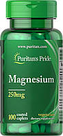 Magnesium 250 Puritan's Pride, 100 таблеток