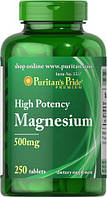 Magnesium 500 Puritan's Pride, 250 таблеток