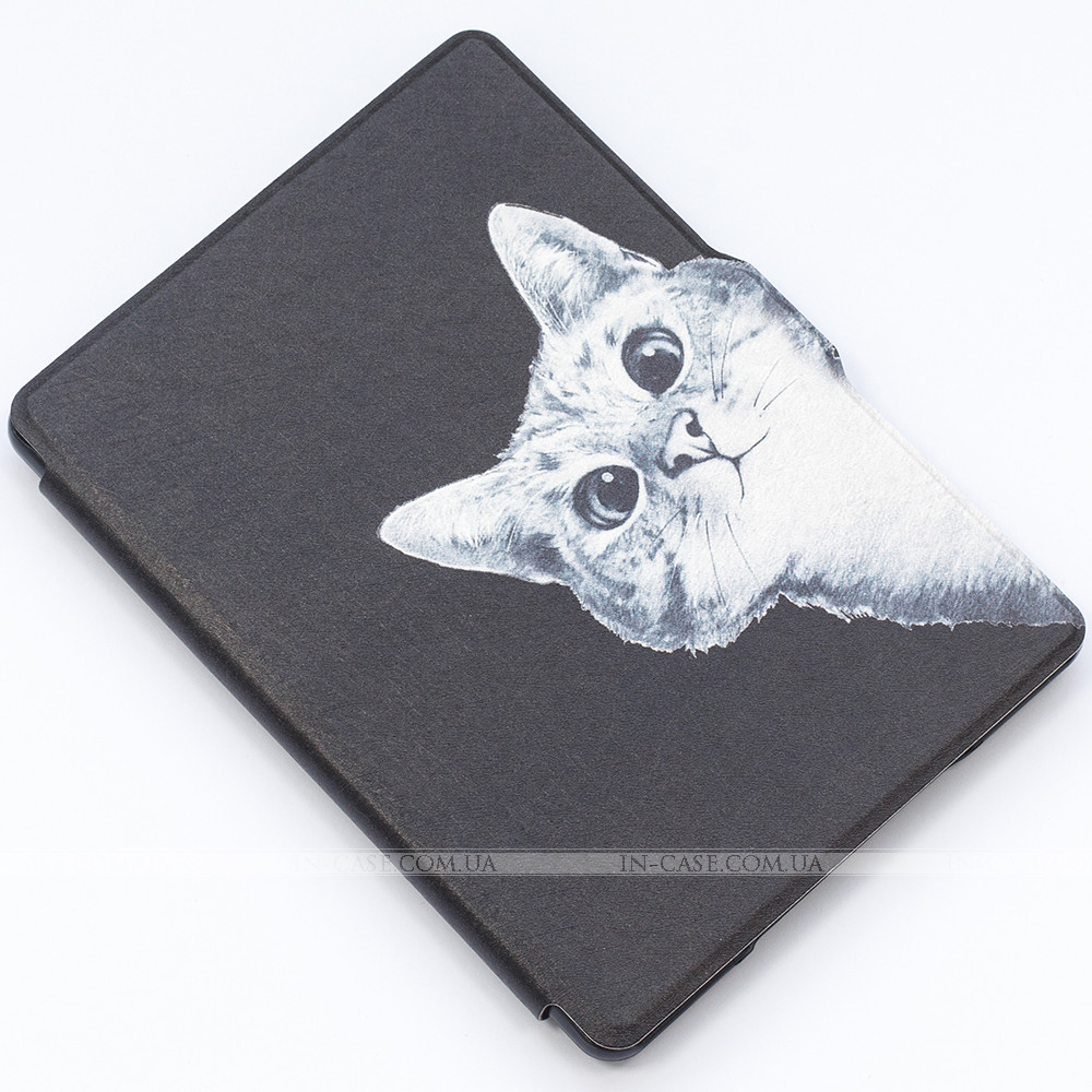 Обкладинка Slimline Print для Amazon Kindle 6 2016 Funny Cat Black, фото 1