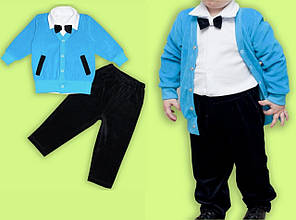 Святковий комплект для хлопчика. Святковий костюм для самих маленьких модників. Стильний костюм для хлопчика