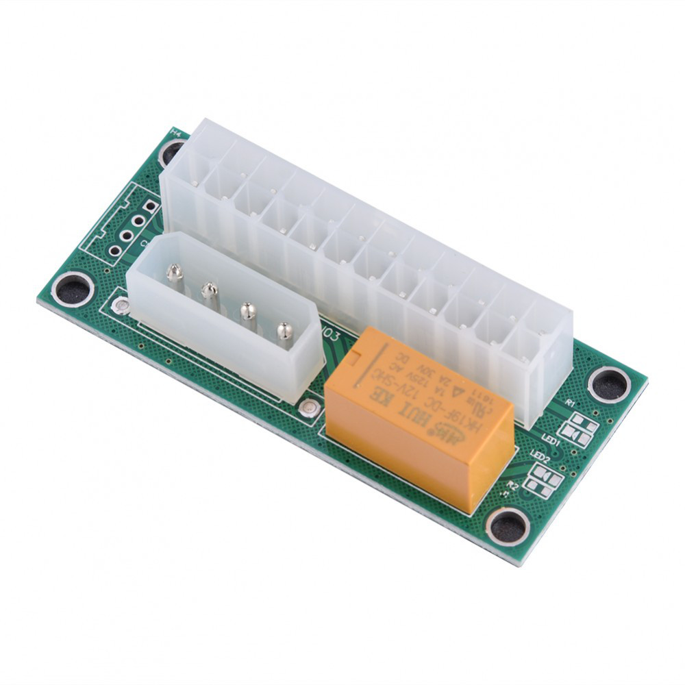 Адаптер-синхронізатор блоків живлення Dynamode ATX 24 Pin to Molex 4 Pin (ADD2PSU)