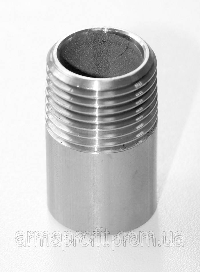 Різьба нержавіюча G1/2" AISI304 Ду15, фото 1