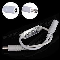 Стационарный LED диммер mini проводной ручное управление 12-24v 6A 72w (6А 72вт) для светодиодной ленты