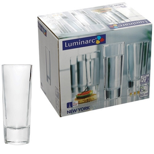 Набір стопок Luminarc h5018 new york 50мл