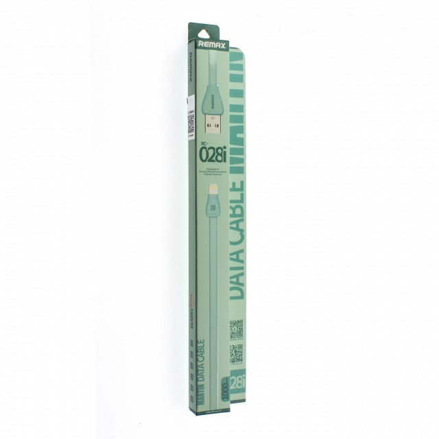 Кабель USB Remax Martin Lightning RC-028i, блакитний