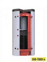 Акумулятори тепла (теплобакі для опалювальних котлів) з нижнім теплообмінником Kronas (Кронас) 3000 л