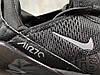 Чоловічі кросівки Nike Air Max 270 Flyknit Triple Black AH8050-005, фото 7