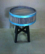 Стіл із зрізу бочки, діаметр 60 см, фото 5