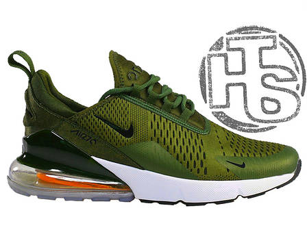 Чоловічі кросівки Nike Air Max 270 Flyknit Green/White, фото 1