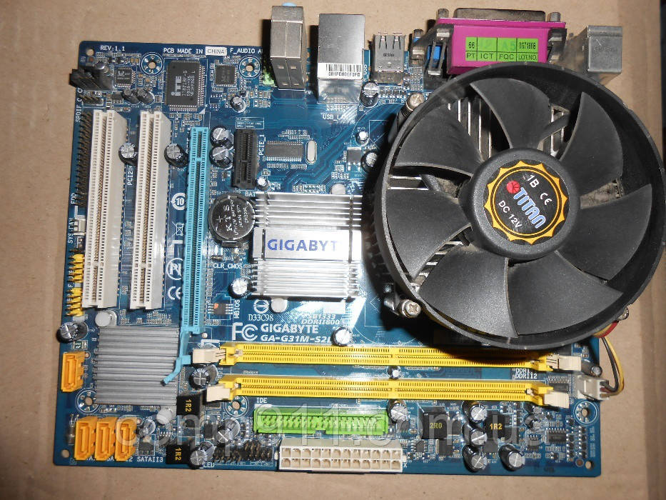 Материнська плата GigaByte GA-G31M-S2L