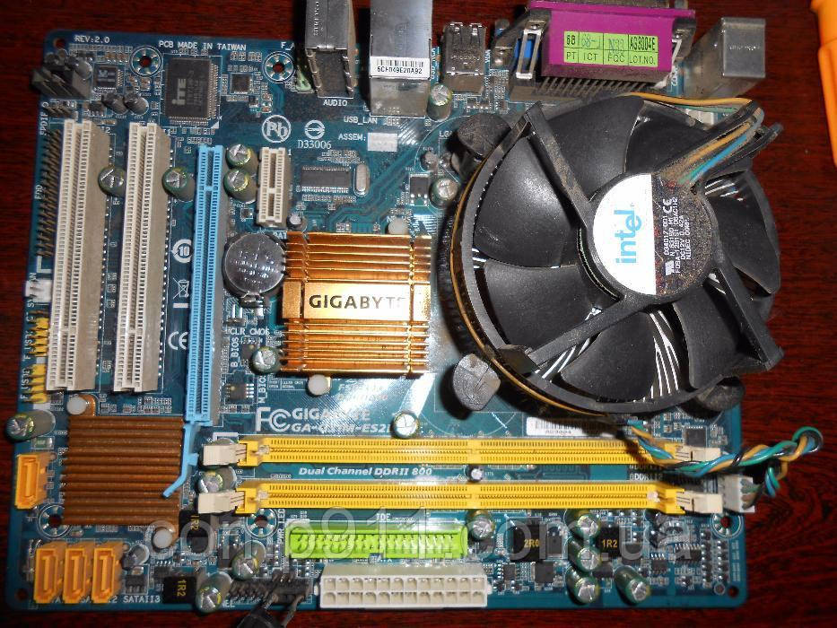 Материнська плата GIGABYTE GA-G31M- ES2L rev. 2.0, фото 1