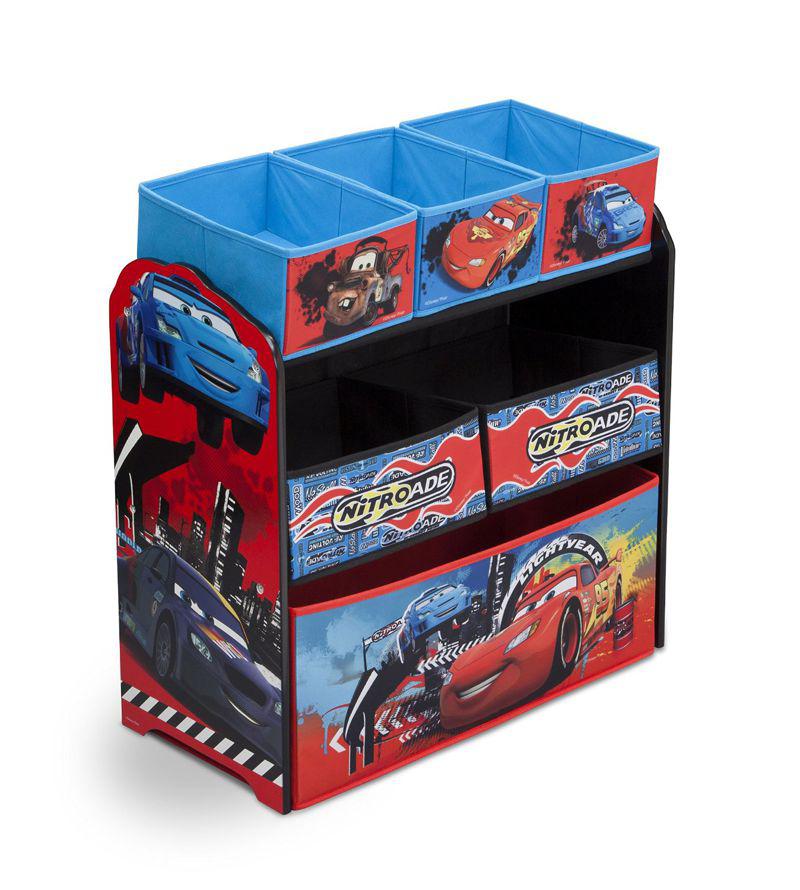 Органайзер для іграшок із ящиками Disney Cars