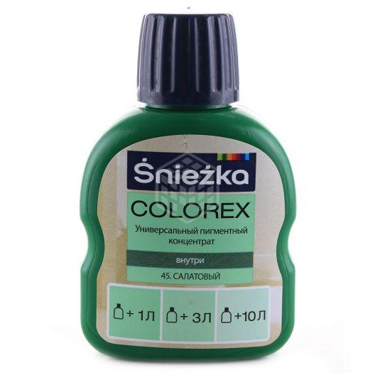 Универсальный пигментный концентрат Colorex Sniezka 45 салатовый 100 мл - фото 1 - id-p648187579