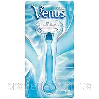 Жіночий верстат для гоління Gillette Venus з однією змінною касетою, фото 2