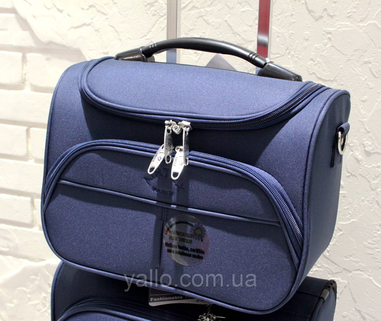 Б'юті-кейс (сумка на валізу, косметичка) AIRTEX 2897 Blue, фото 1