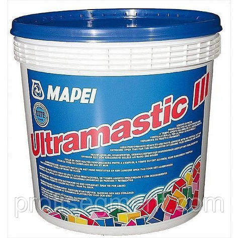 Готовий до використання полімерний клей Mapei Ultramastic 3 5 кг,Харків, фото 2