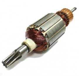 Якір перфоратора бочкового типу Makita HR4001C, 4011C, HR4010C (174х41 6-з ліво), фото 1