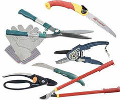 Секатори, пили, ножі